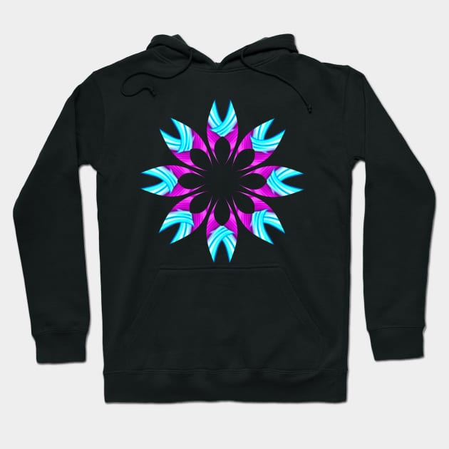 Crystal flower Hoodie by Meo Design